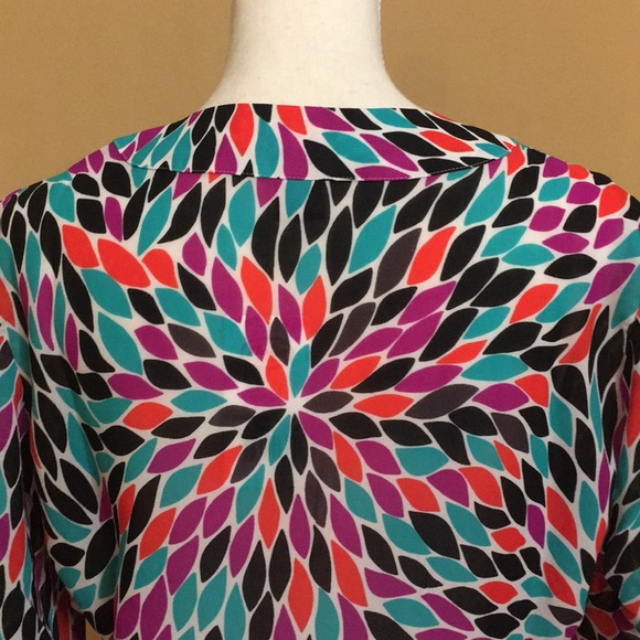 💜🧡ANITA💜🧡MULT/KAIMANA TUNIC/ SWIMSUIT COVER UP - Picture 7 of 16